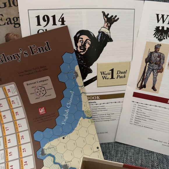 1914: Glory's End / When Eagles Fight (open, unpunched) GMT Games - Picture 15 of 16